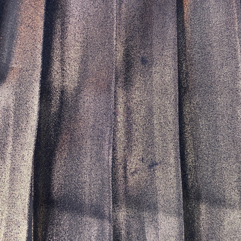 Helene Berman London Metallic Pleated Skirt- Size 16 - Picture 9 of 11